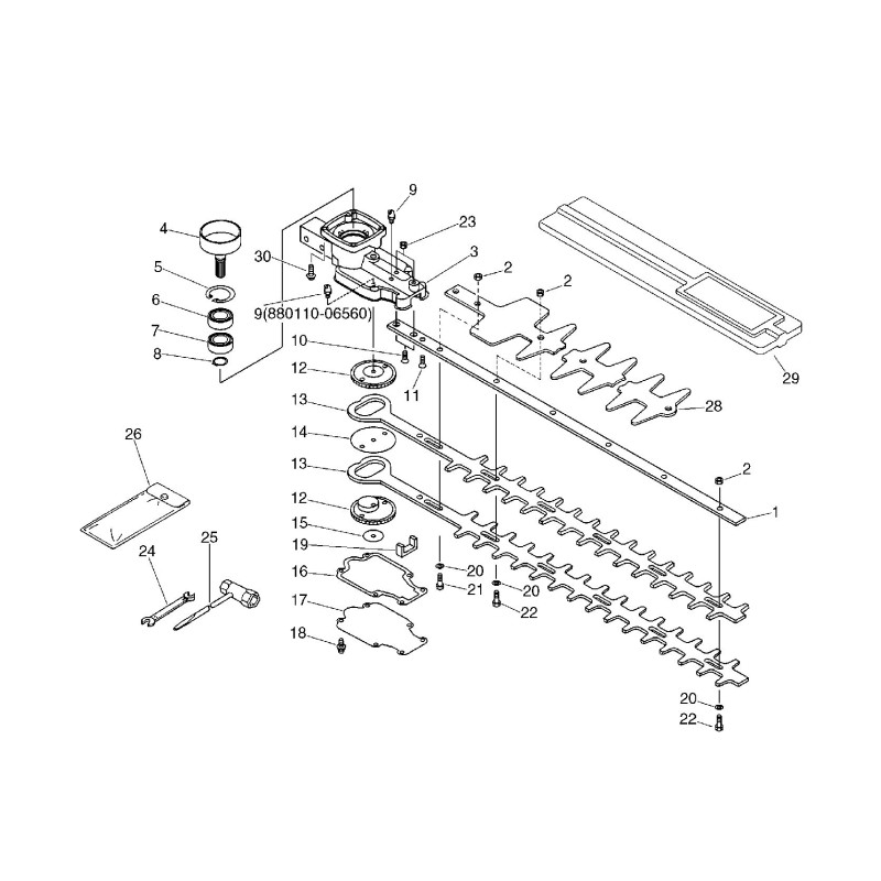 RODAMIENTO ORIGINAL ECHO 6202 ECR90087236202