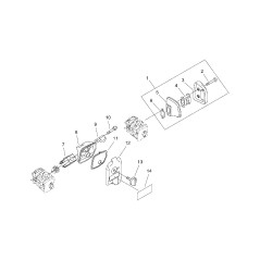 BULLONE MARMITTA ECR9110705040 ORIGINALE ECHO | NewgardenParts.com