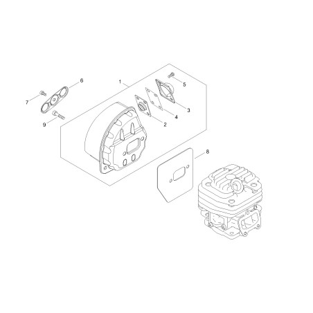 ORIGINAL ECHO SCREW ECR9157804006 | NewgardenParts.com