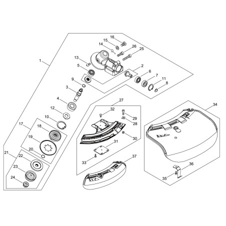 ORIGINAL ECHO BB609Z ECR9411100609 BEARING | NewgardenParts.com