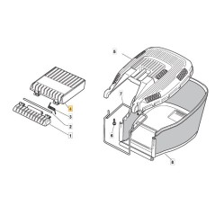 PROTEZ. USCITA ES 41-46 COL. NERO ORIGINALE STIGA | NewgardenParts.com