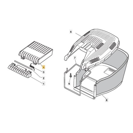 PROTEZ. USCITA ES 41-46 COL. NERO ORIGINALE STIGA | NewgardenParts.com