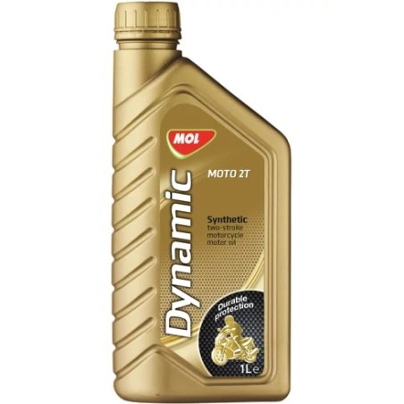 MOL MOTO 2T DYNAMIC Piaggio Husqvarna 1L Synthetic 2-Stroke Engine Oil | NewgardenParts.com