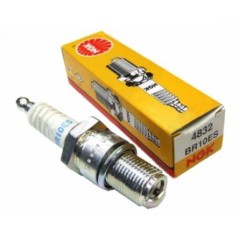 NGK BR10ES 4832 spark plug, 20.8 mm hex, lawnmower, brush cutter | NewgardenParts.com