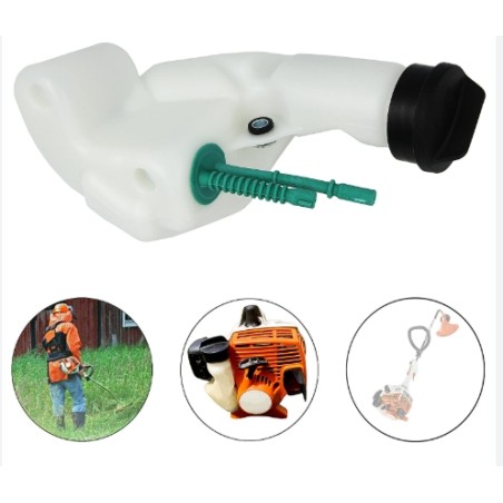 Fuel tank for brush cutter ORIGINAL STIHL FS45 FS38 FS55R 42323500411 | NewgardenParts.com