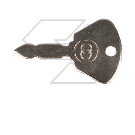 Clé de démarrage et d'éclairage COBO pour tracteur agricole cod. A08602 | NewgardenParts.com