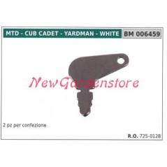 Starter switch key mtd 2 PIECES per pack 006459 725-0128 | NewgardenParts.com