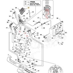 ORIGINAL STIGA PFM 3-WAY VALVE KIT PLATE - 387559002/0 | NewgardenParts.com