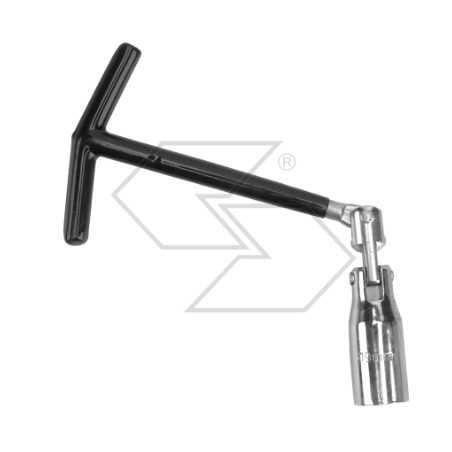 Clé articulée pour bougie hexagonale Ø 19mm poignée plastique | NewgardenParts.com