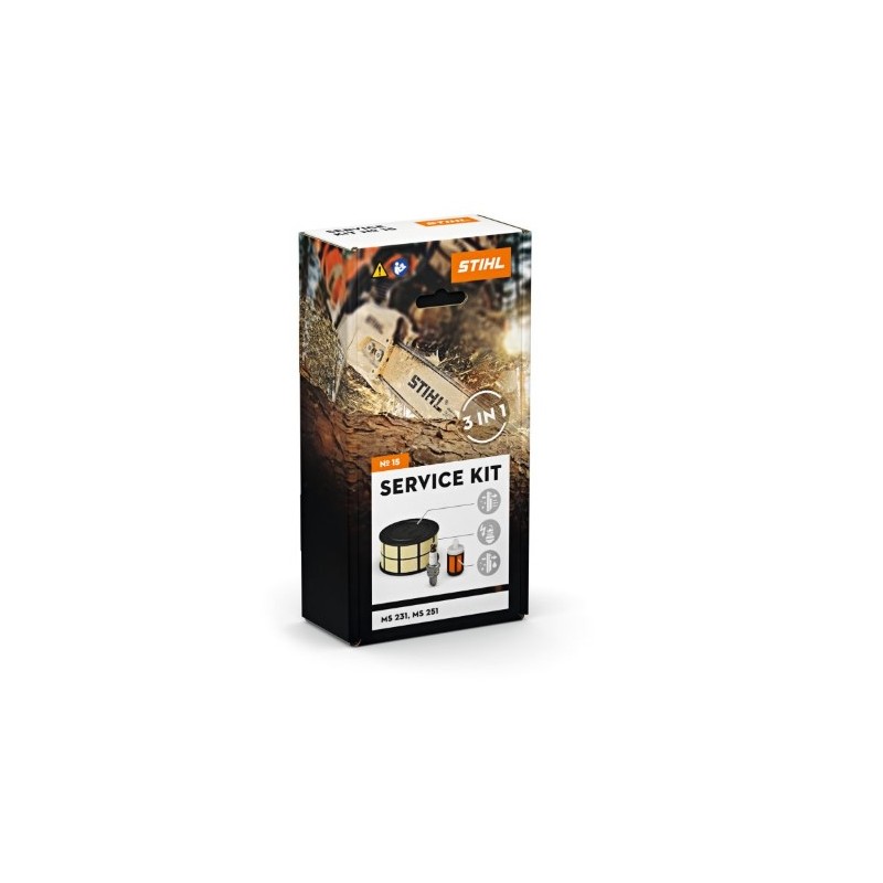 Kit de servicio número 15 STIHL para motosierras MS 231 - MS 251 Kit de servicio número 15 STIHL para motosierras MS 231 - MS 251