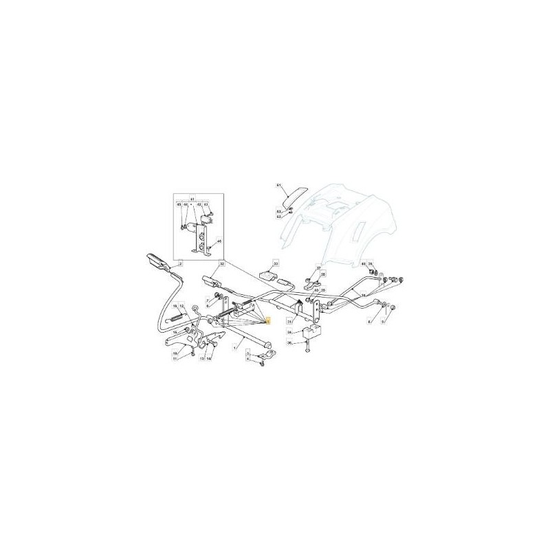 STANGENBREMSSATZ NJ92 HY TT ORIGINAL STIGA - 382000542/1