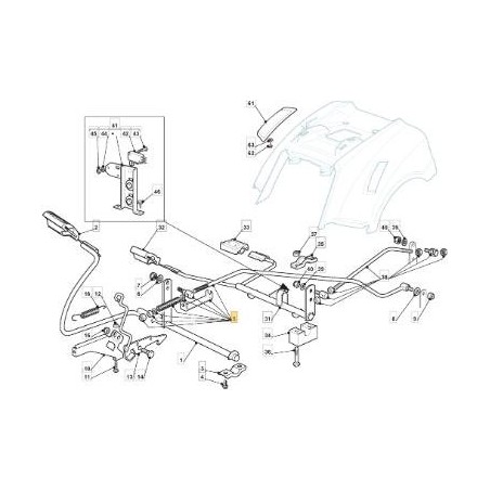ASTA KIT FRENO NJ92 HY TT ORIGINALE STIGA - 382000542/1 | NewgardenParts.com