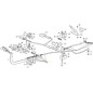 BRAKE ROD TC SD TT S/CRUISE ORIGINAL STIGA - 382000678/0