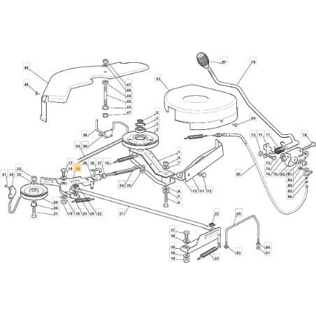 LEVA DX FRENO LAME ZNB TCJ U.P. STIGA ORIGINALE - 382318143/2 | NewgardenParts.com