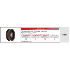 Umlenkrolle CASTELGARDEN Rasentraktor SD98 kompatibel | NewgardenParts.com