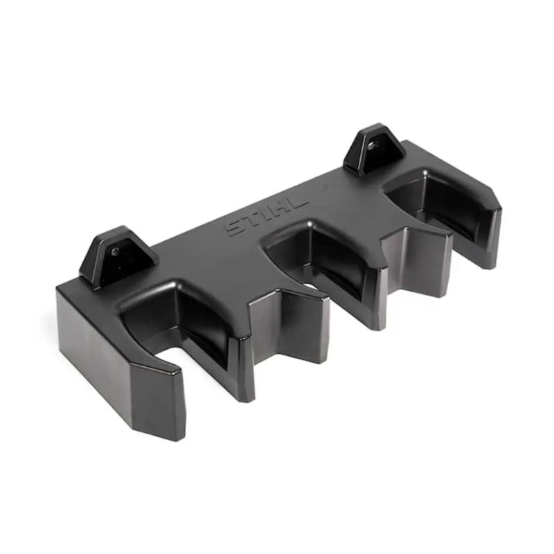 Original STIHL HA015012100 plastic wall tool holder with rod Original STIHL HA015012100 plastic wall tool holder with rod