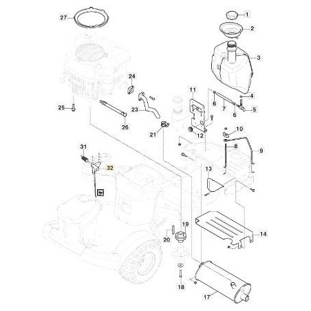 BESCHLEUNIGUNGSKABEL PC/PCH '21 TWIN ORIGINAL STIGA - 187000224/0 | NewgardenParts.com