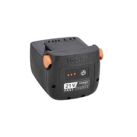 Batteria al litio STOCKER 21V Power Line 2,6Ah 54Wh Fast Charge con LED | NewgardenParts.com