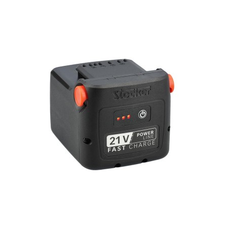 STOCKER 21V Power Line 4.0Ah 86.4Wh Fast Charge lithium battery with LED | NewgardenParts.com