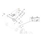 ORIGINAL STIGA 422PD 46PD 461PD 4810PD lawnmower elastic pin 112645705/0