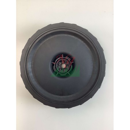 Set of 2 UNIVERSAL plastic lawnmower wheels, lightweight, durable, high quality.