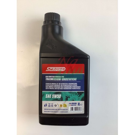 STRONG Mineralisches Synthetiköl SAE 5W50 für hydrostatische Getriebe 1 Liter | NewgardenParts.com