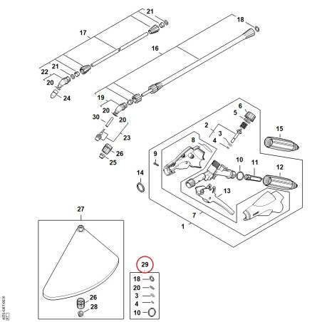 Juego de juntas 00000071602 ORIGINAL STIHL | NewgardenParts.com