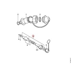Dichtungssatz 00000071050 ORIGINAL STIHL | NewgardenParts.com