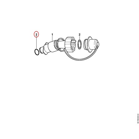 Dichtungssatz 00000071099 ORIGINAL STIHL | NewgardenParts.com