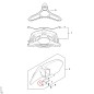 Backing plate 00007163100 ORIGINAL STIHL