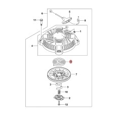 Feder 00011951600 ORIGINAL STIHL | NewgardenParts.com