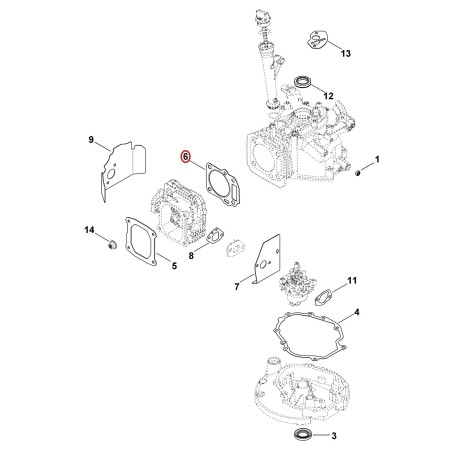 Juego de juntas 00020071601 ORIGINAL STIHL | NewgardenParts.com