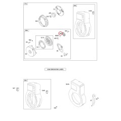 692299 PLATE-PAWL FRICTION 00030001091 ORIGINAL STIHL | NewgardenParts.com