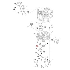 Dichtring 00049925511 ORIGINAL STIHL | NewgardenParts.com