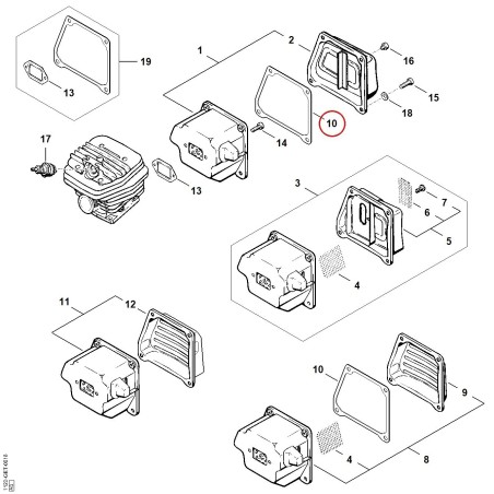 Joint 11221490500 ORIGINAL STIHL | NewgardenParts.com