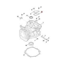 Dichtung 00040290505 ORIGINAL STIHL | NewgardenParts.com