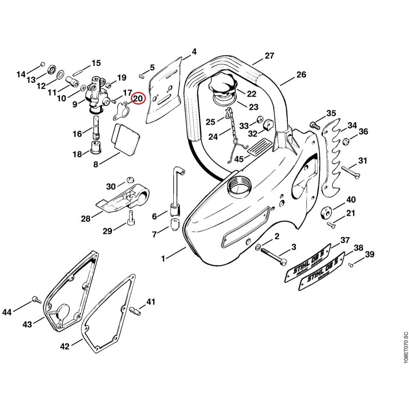 Joint 11086491100 ORIGINAL STIHL
