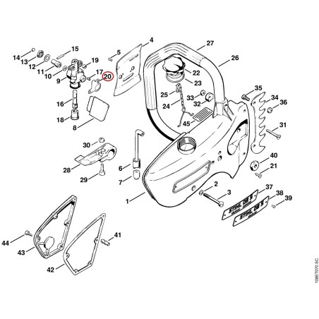 Dichtung 11086491100 ORIGINAL STIHL | NewgardenParts.com