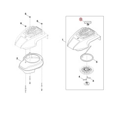 Poignée 00041953400 ORIGINAL STIHL | NewgardenParts.com