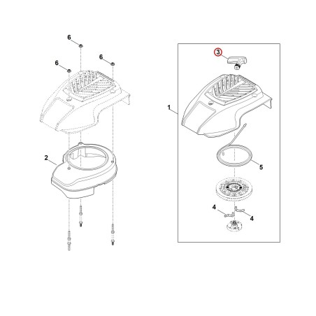 Griff 00041953400 ORIGINAL STIHL | NewgardenParts.com