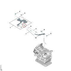 Molla 00041826101 ORIGINALE STIHL | NewgardenParts.com