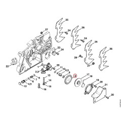Stirnrad 11196471800 ORIGINAL STIHL | NewgardenParts.com