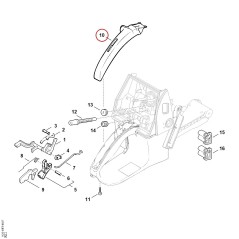 Griffschale 11227910600 ORIGINAL STIHL | NewgardenParts.com