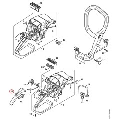 Griffschale 11237910600 ORIGINAL STIHL | NewgardenParts.com