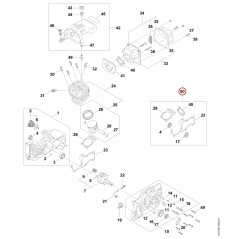 Jeu de joints 11240071600 ORIGINAL STIHL | NewgardenParts.com