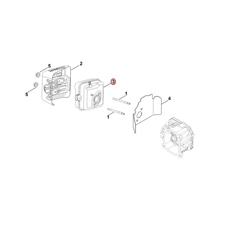 Silencieux 00021400603 ORIGINAL STIHL | NewgardenParts.com