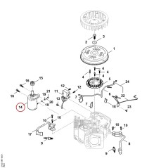 Elektrostarter 00046003801 ORIGINAL STIHL | NewgardenParts.com