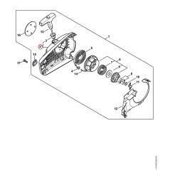 Lüftergehäuse 11370801814 ORIGINAL STIHL | NewgardenParts.com