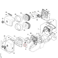Slotted nut 11281418300 ORIGINAL STIHL | NewgardenParts.com