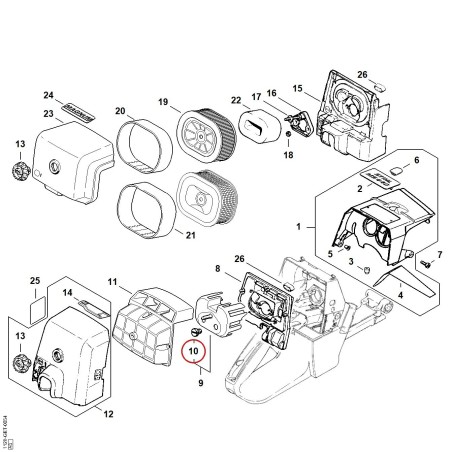 Schlitzmutter 11281418300 ORIGINAL STIHL | NewgardenParts.com
